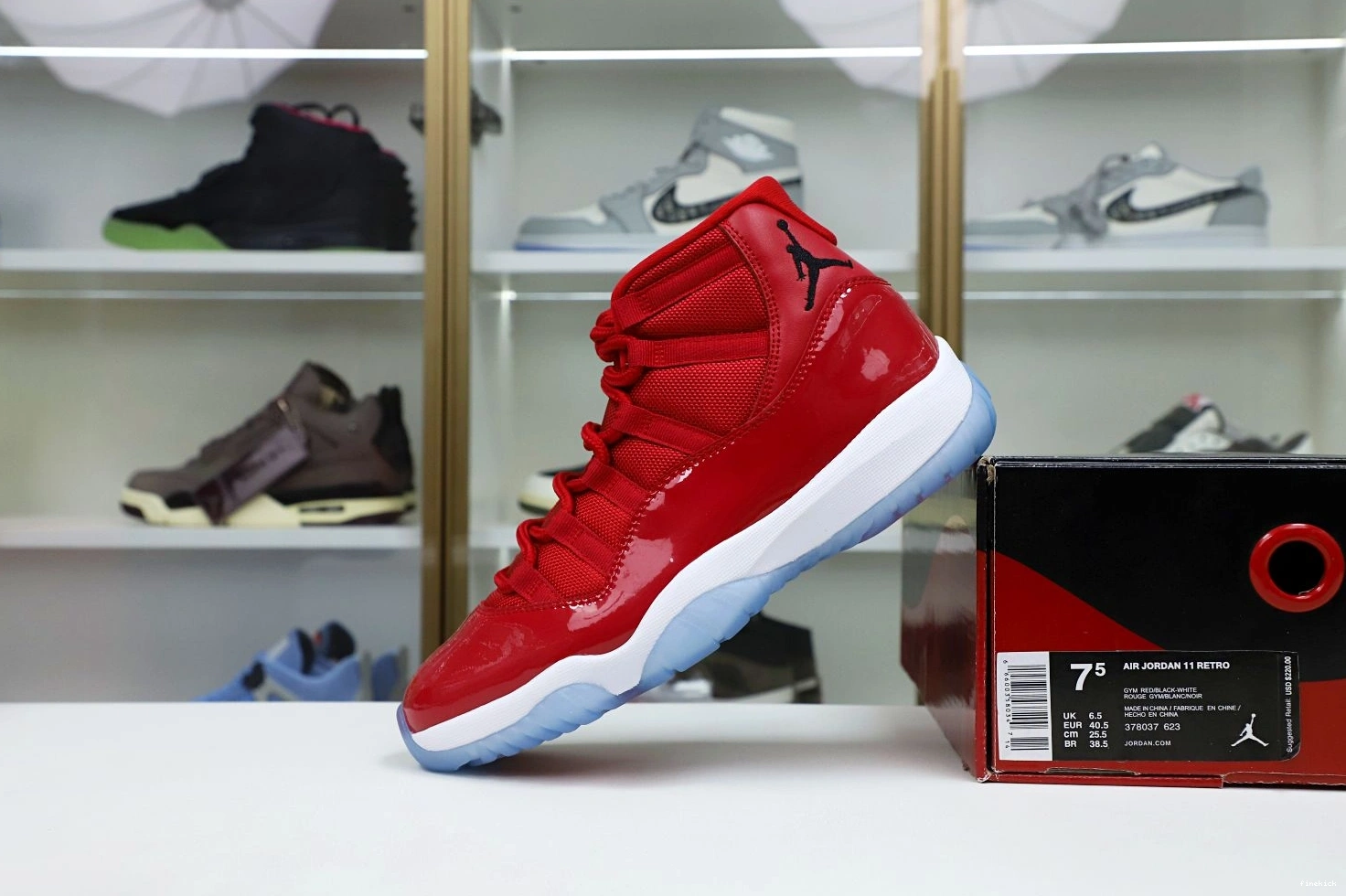 JORDAN WIN 11 96 LIKE 378037-623 RETRO 0804